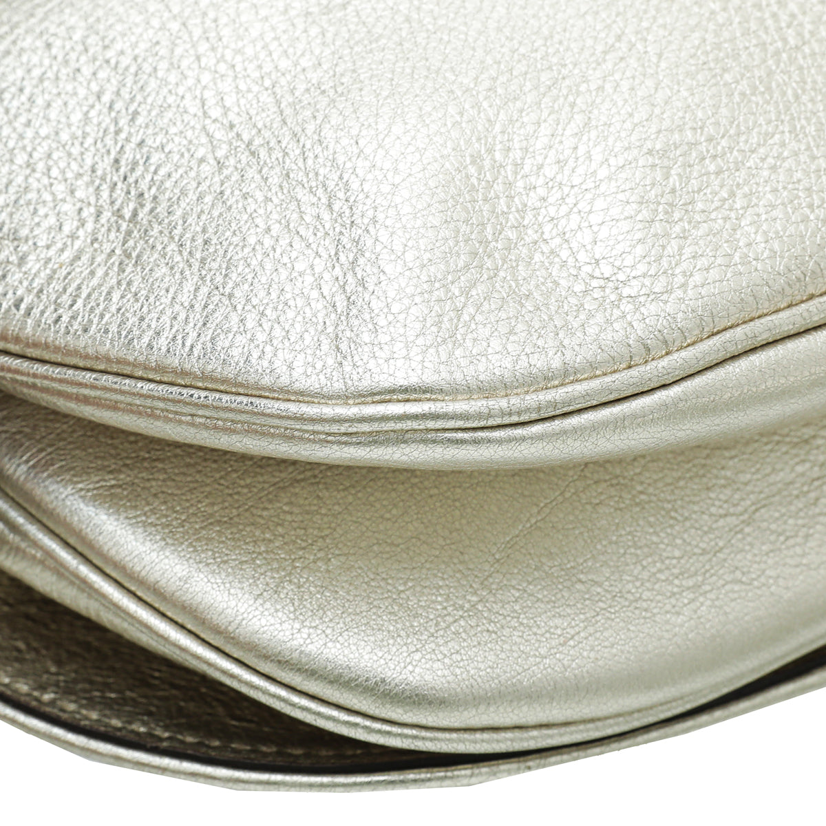 Gucci Metallic Light Gold Britt Shoulder Bag