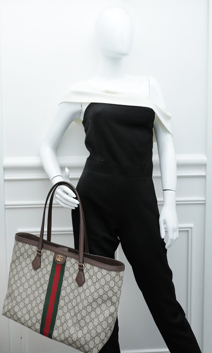 Gucci Bicolor GG Ophidia Tote Bag