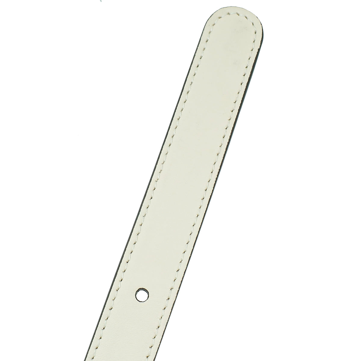 Gucci White Double G Buckle 20mm Belt 32