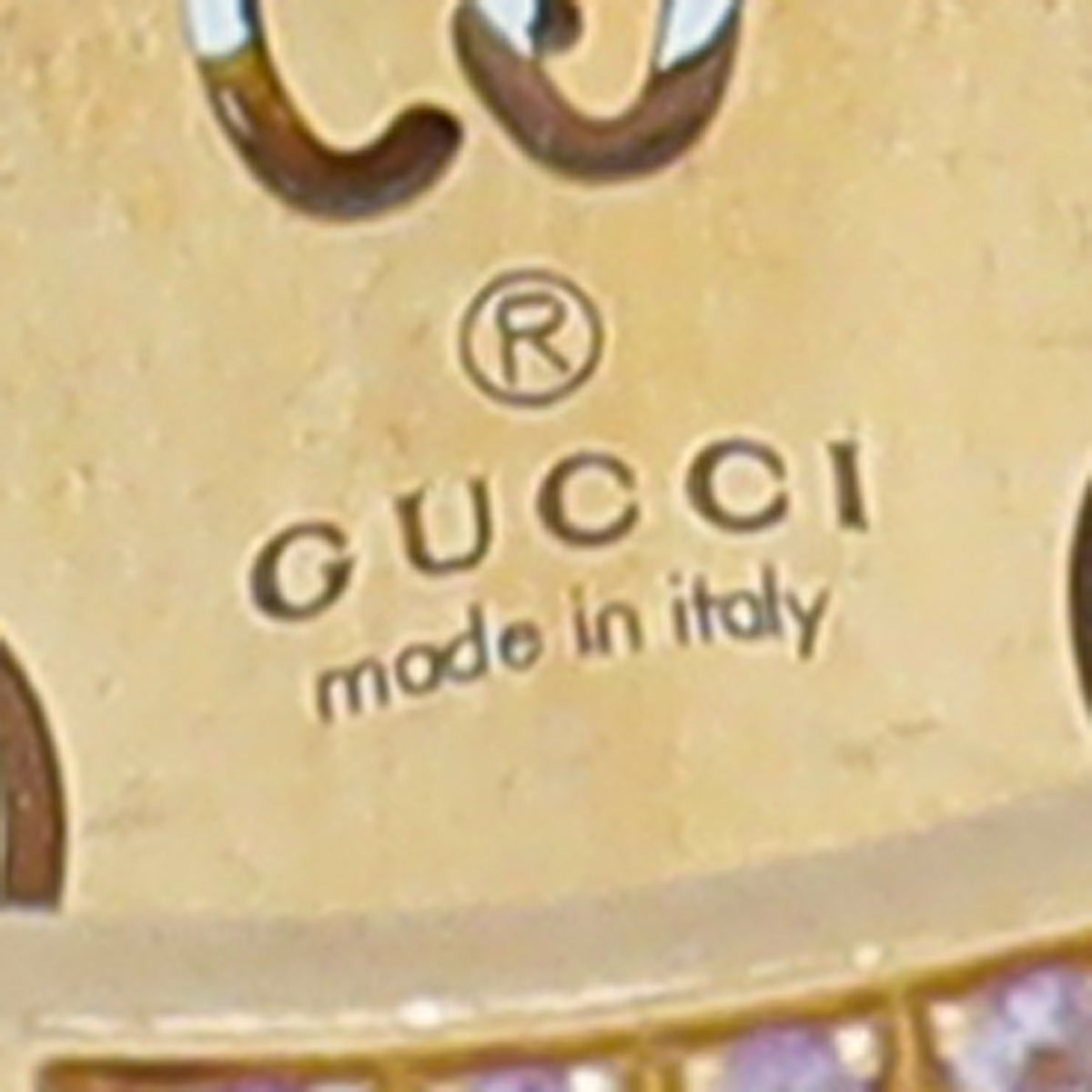 Gucci 18K Pink Gold Pink Sapphire Icon Stardust Ring 12