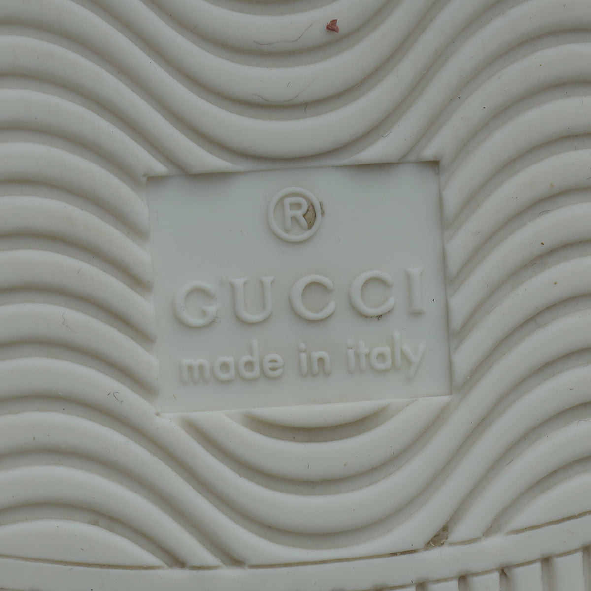 Gucci White Stars & Bees Ace Velcro Sneakers 35