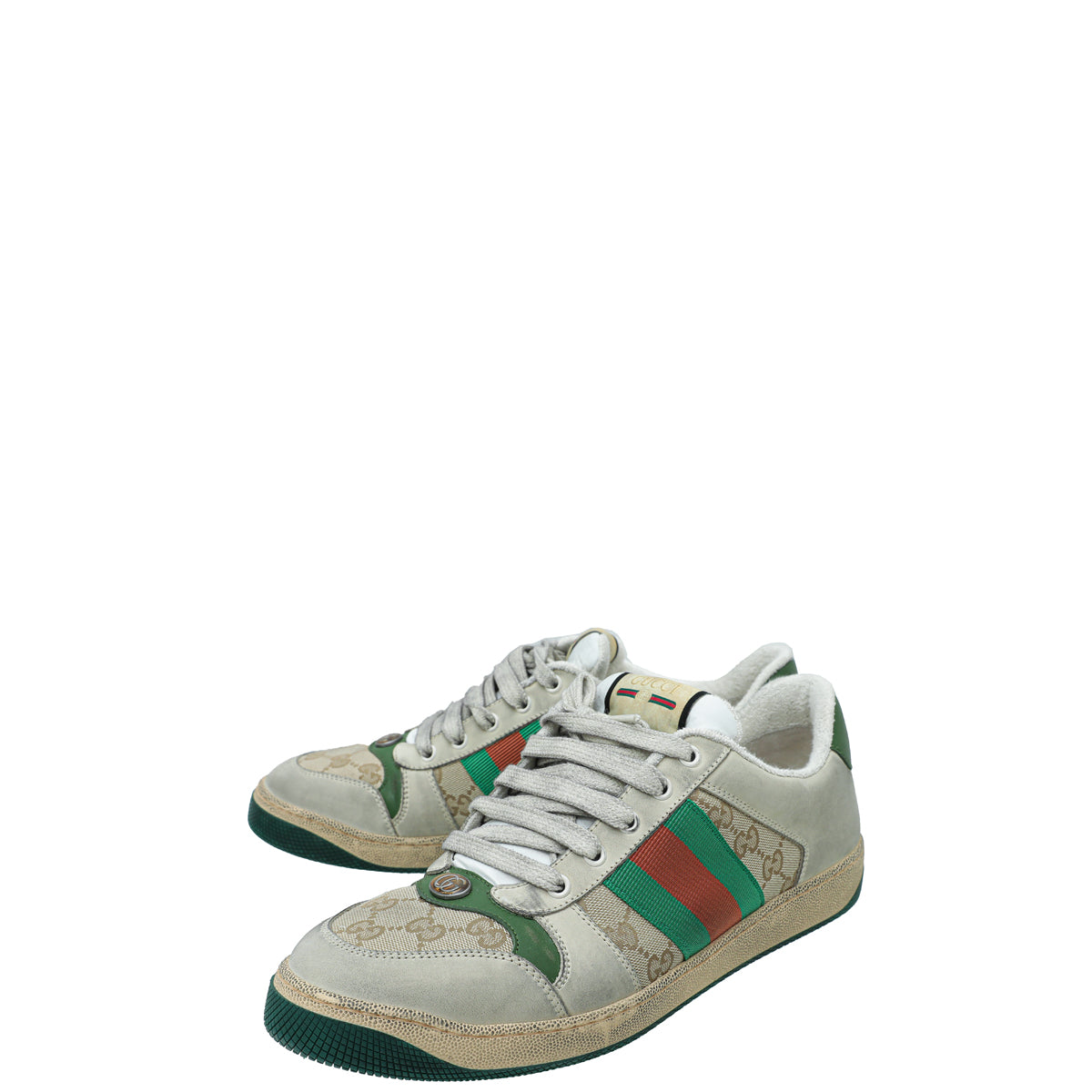 Gucci Tricolor Men's Screener GG Sneaker 9.5