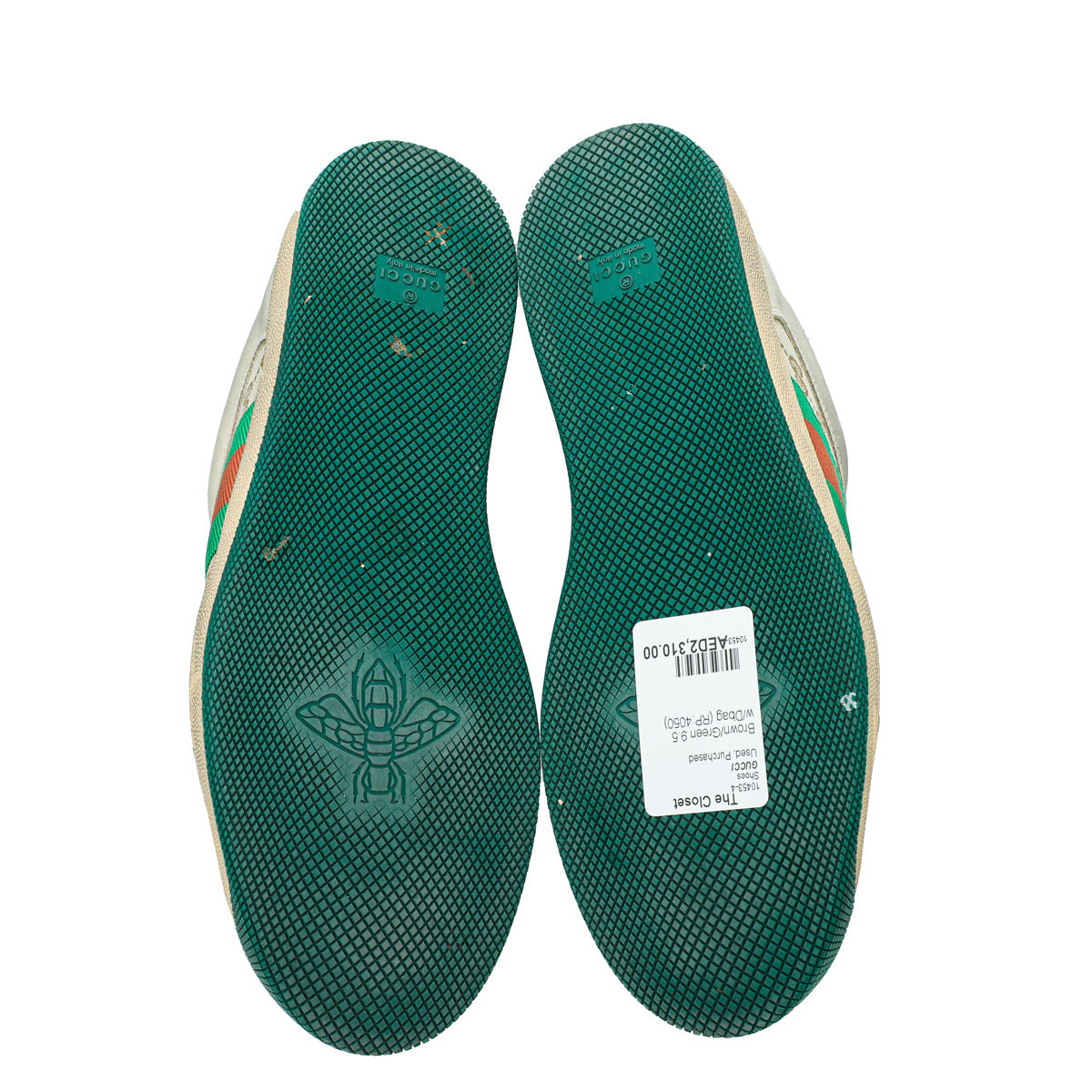 Gucci Tricolor Men's Screener GG Sneaker 9.5