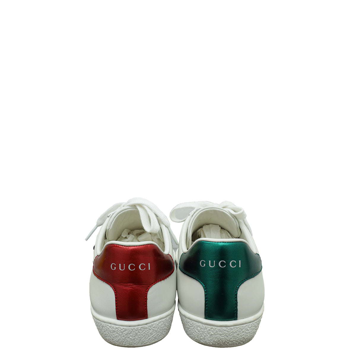 Gucci White X Disney Three Little Pigs Embroidered Ace Sneakers 37