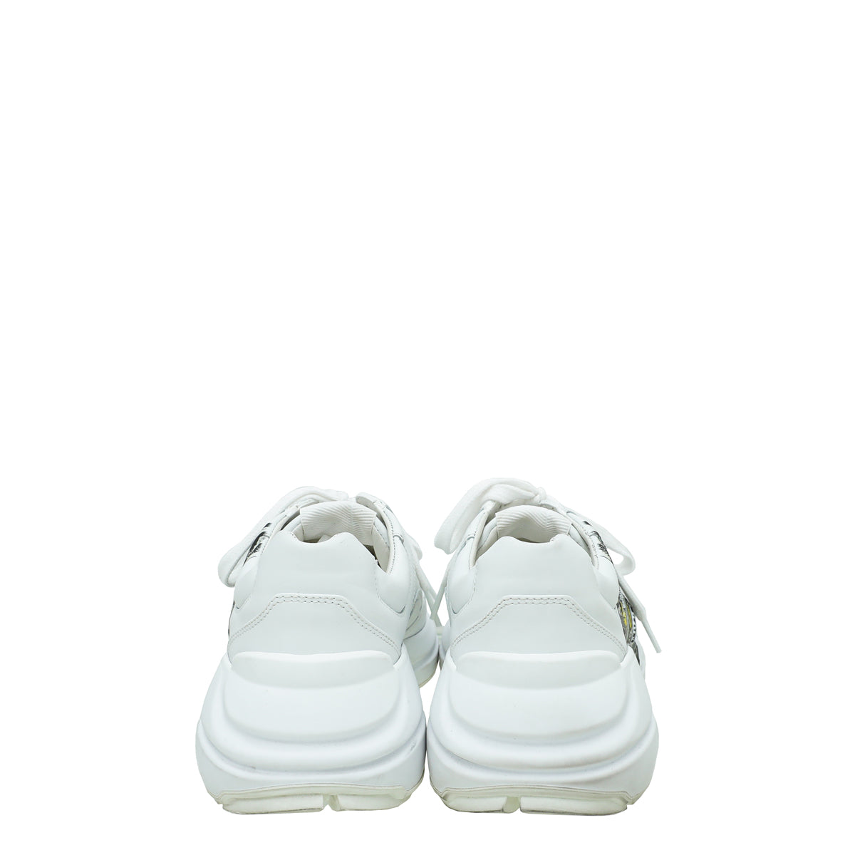 Gucci White Rhyton Mystic Cat Print Sneaker 37.5