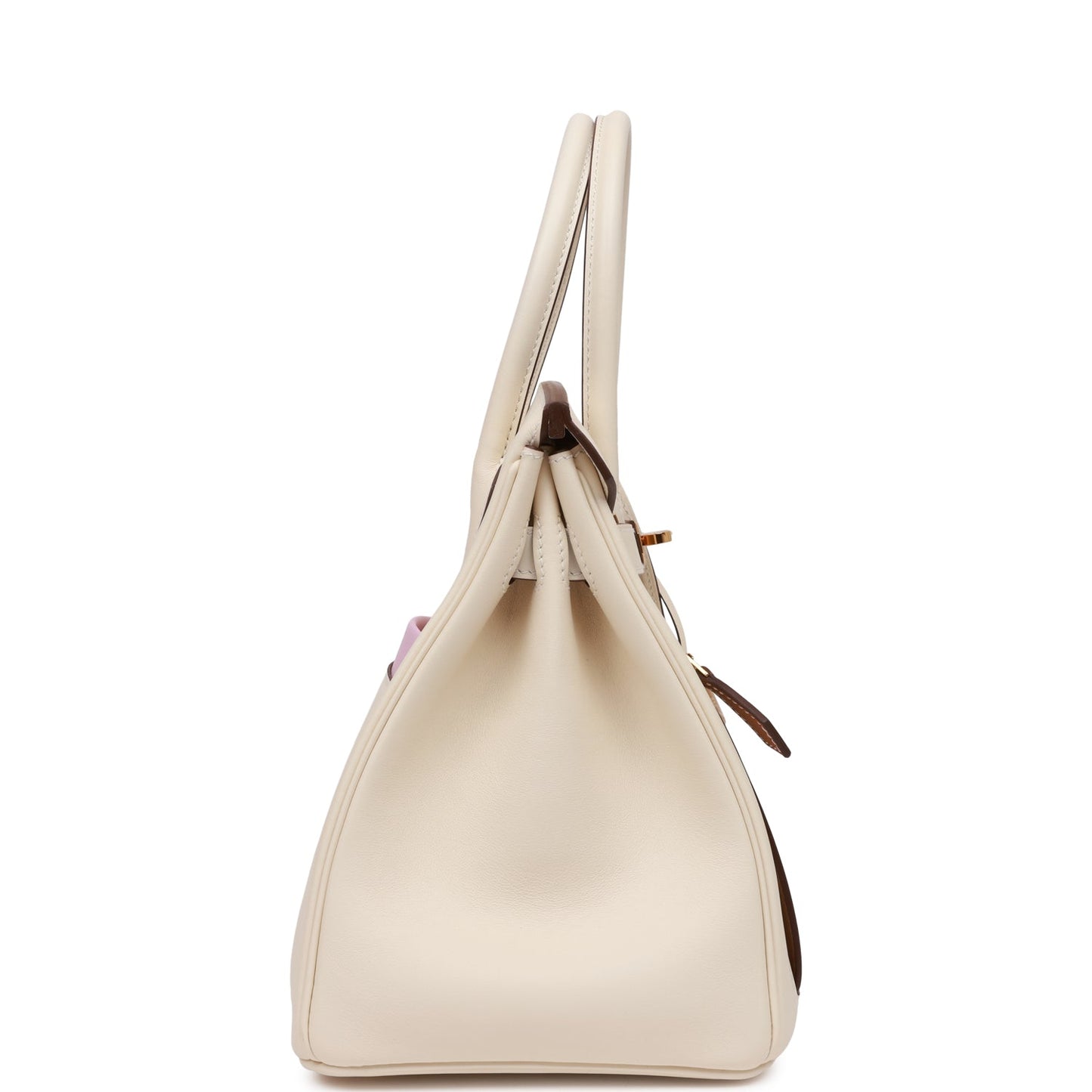 Hermes Colormatic Birkin 30 Nata, Chai and Cuivre Swift Gold Hardware