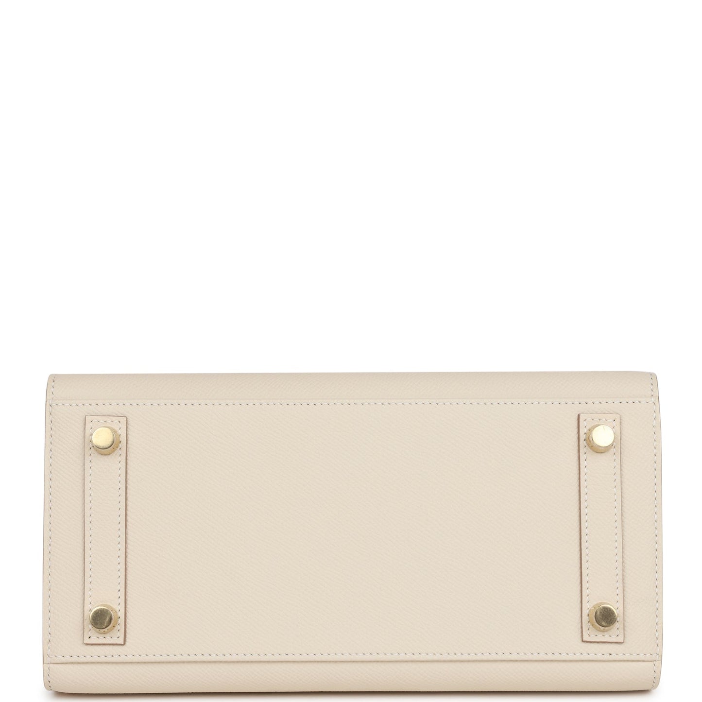 Hermes Birkin Sellier 25 Craie Epsom Gold Hardware