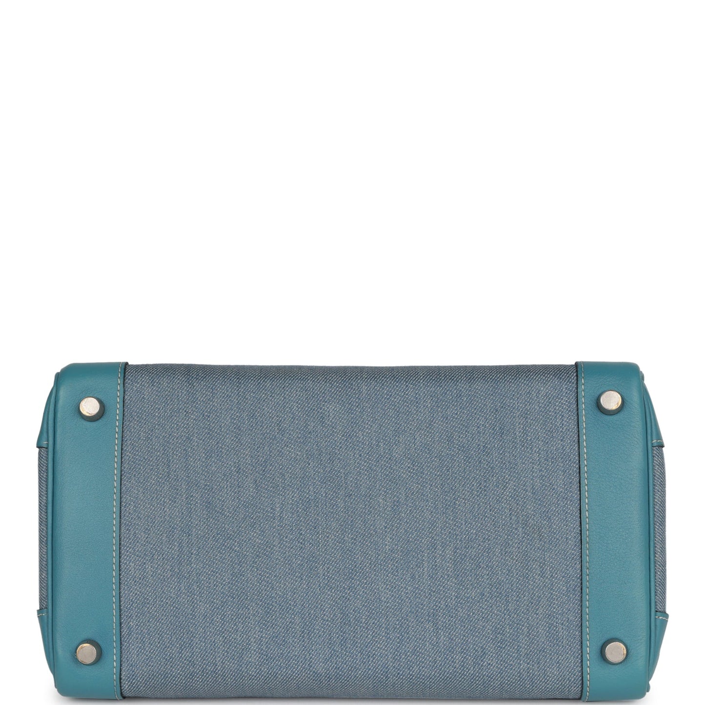 Hermes Birkin 30 Denim and Blue Jean Gulliver Palladium Hardware