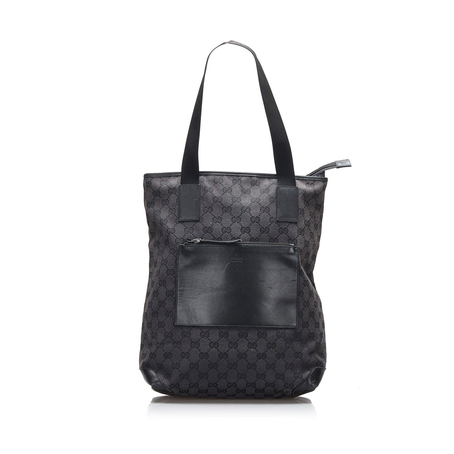 Gucci Tote Bag Black GG Canvas