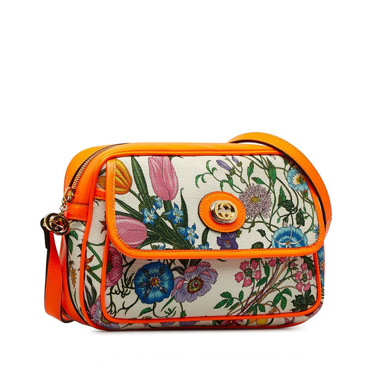 GUCCI Small Flora Crossbody Bag