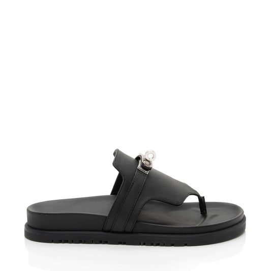 Hermes Calfskin Empire Sandals - Size 6 / 36 (SHF-n3DfIE)