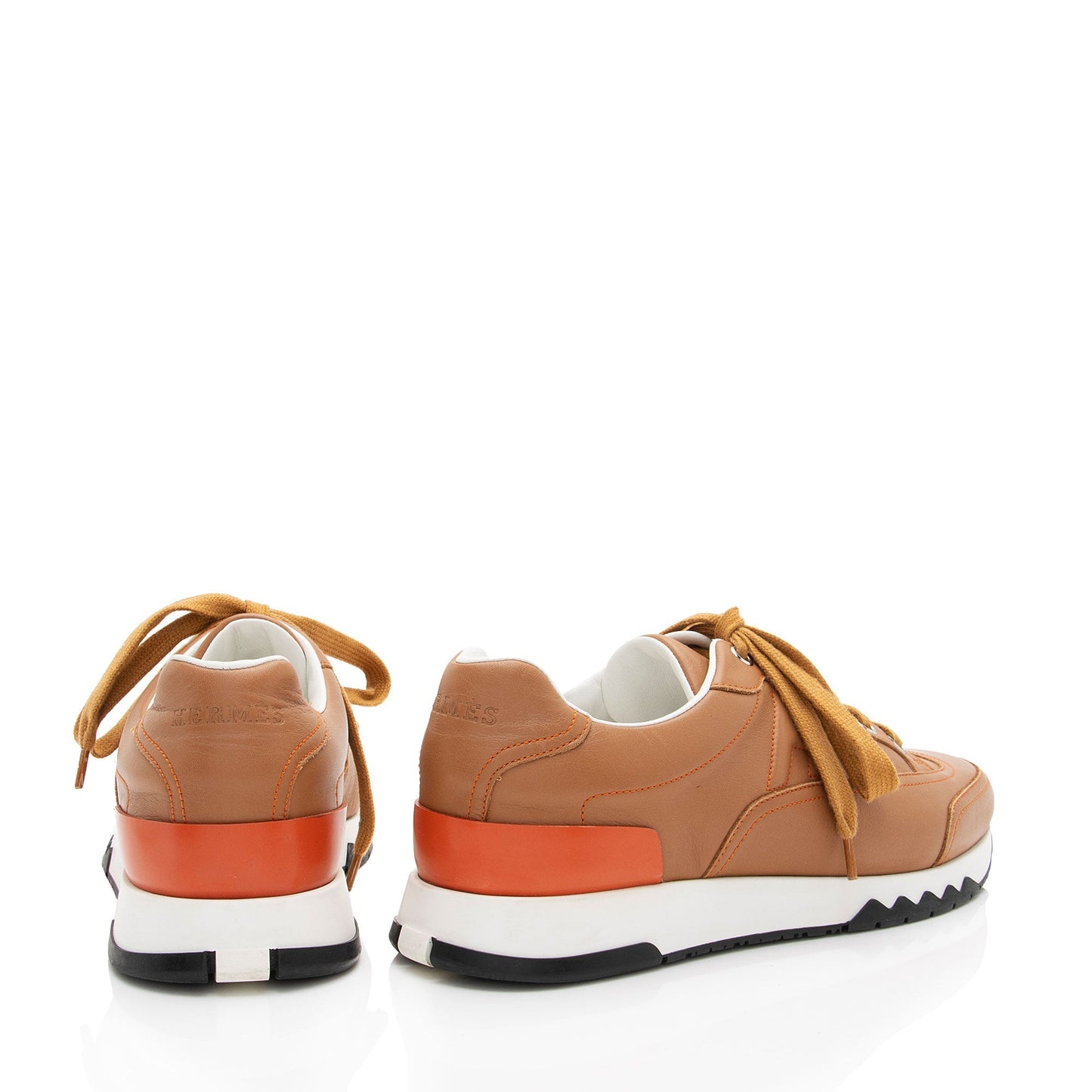 Hermes Calfskin Trail Sneakers - Size 7.5 / 37.5 (SHF-DGPl9X)
