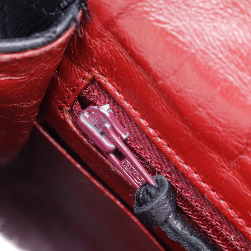 CHANEL Shoulder Bag lambskin black Matrasse ChainShoulder