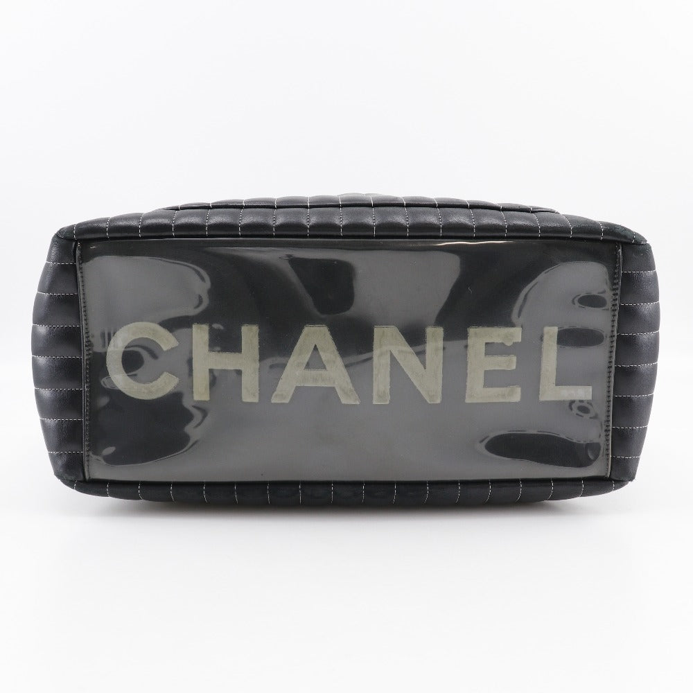CHANEL Shoulder Bag lambskin black New Mademoiselle Chain bag