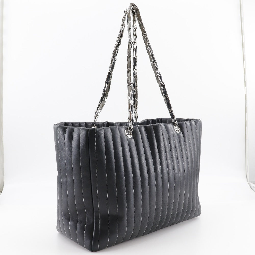 CHANEL Shoulder Bag lambskin black New Mademoiselle Chain bag