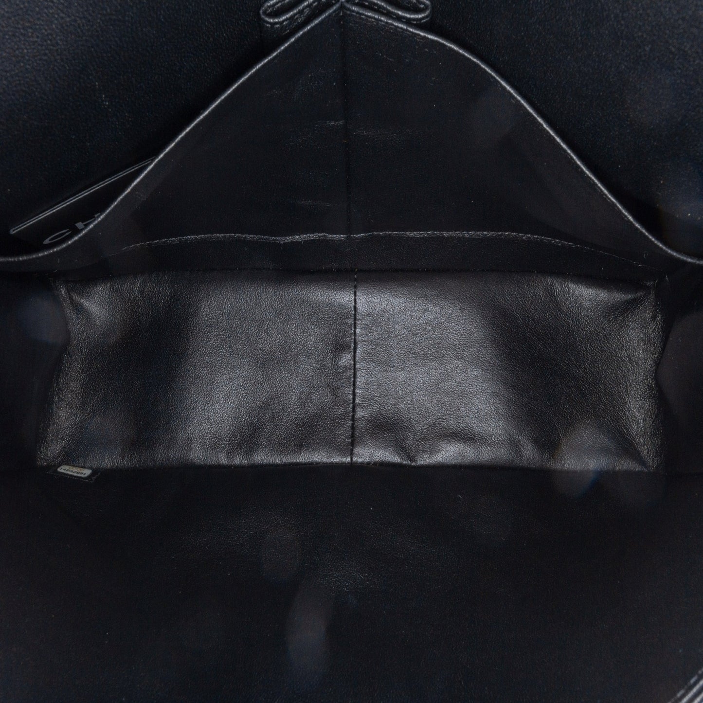 Black Chanel Jumbo Classic Patent Double Flap Shoulder Bag
