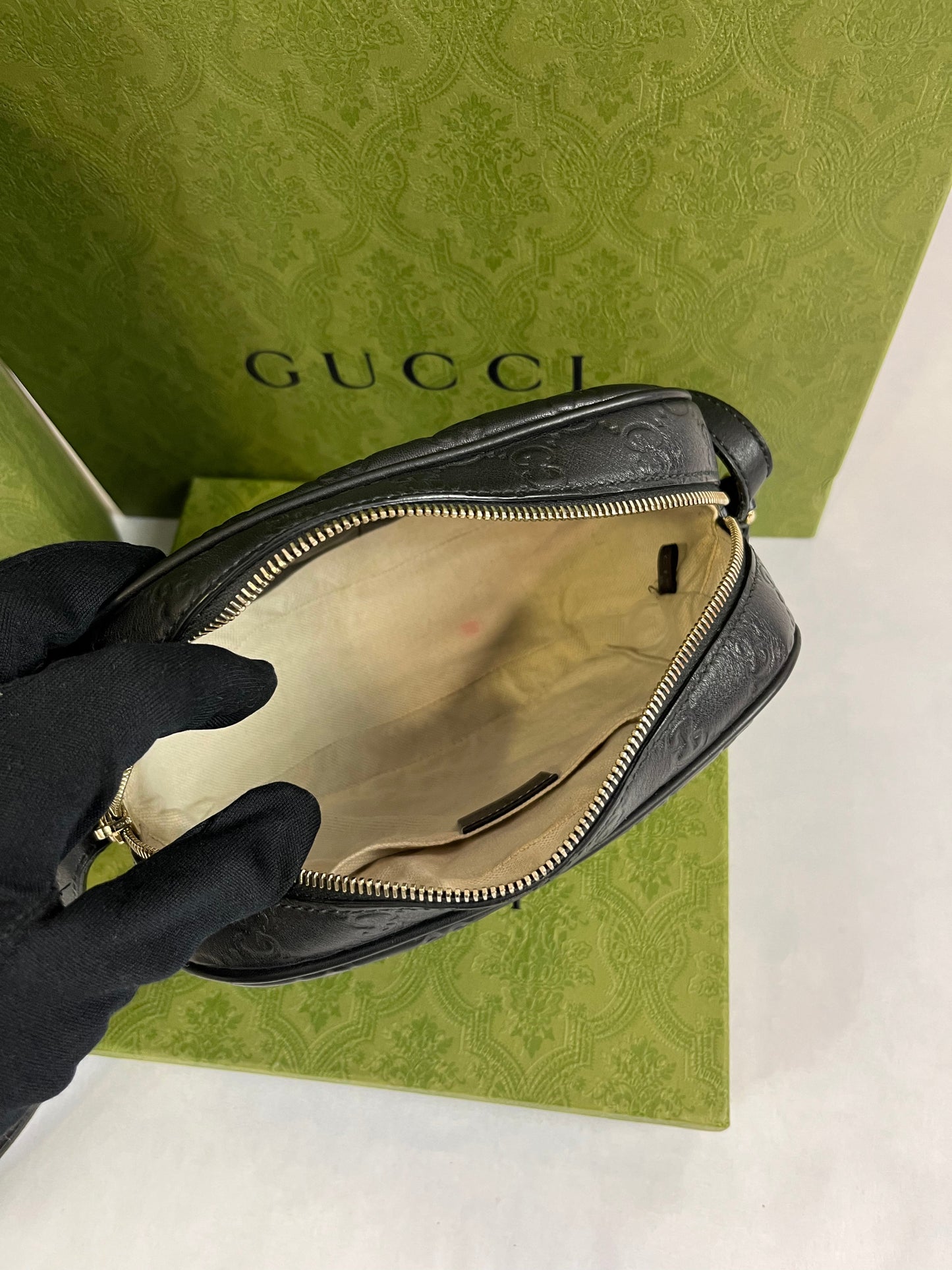 Gucci - Sac Microguccissima Bree