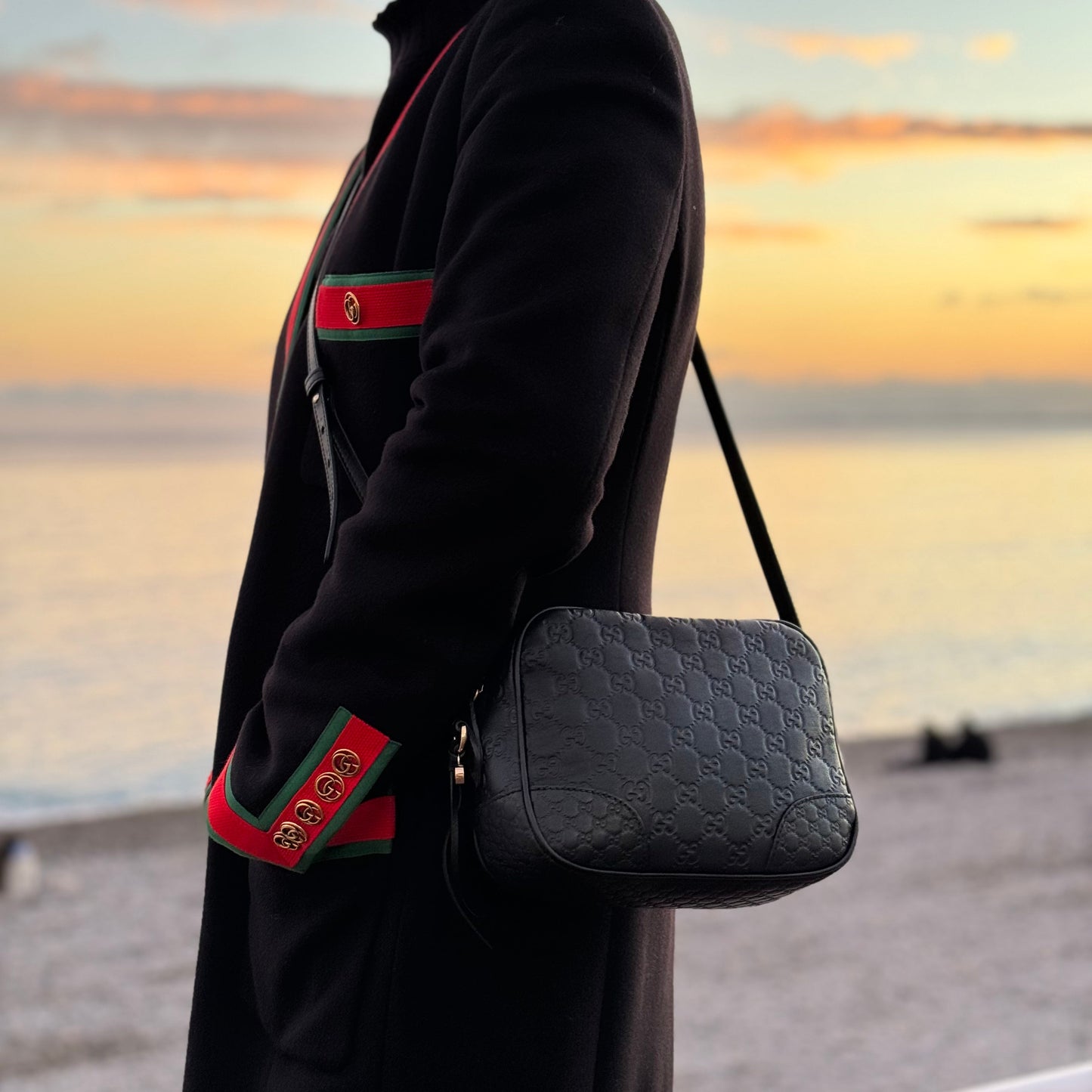Gucci - Sac Microguccissima Bree
