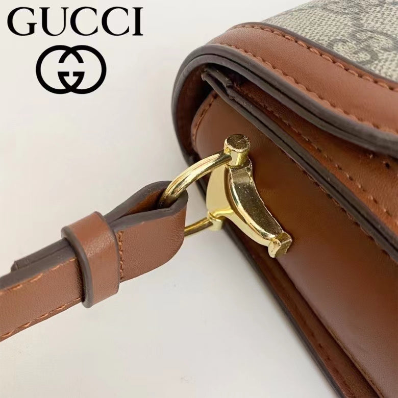 Gucci Horsebit Shoulder Handbag