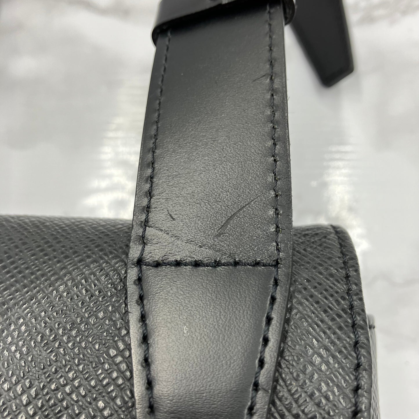 Louis Vuitton  Taiga Shoulder Bag