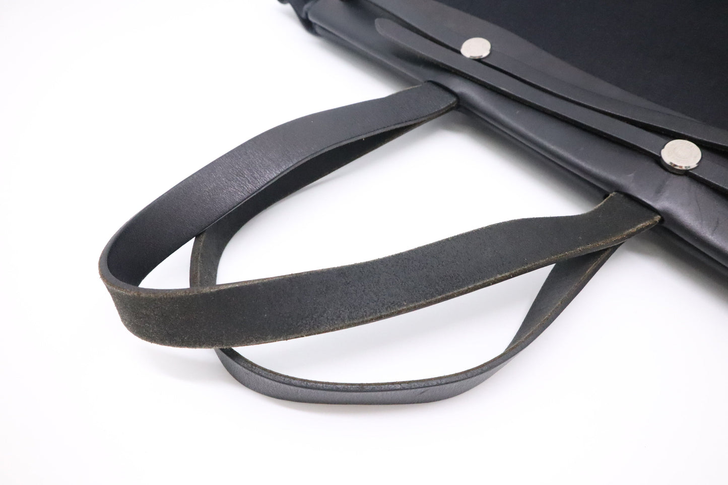 Hermes Herbag Cabas 40 in Black Canvas