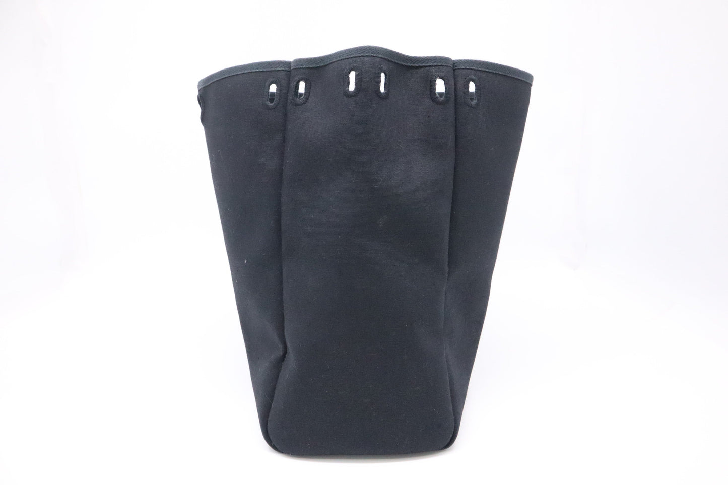 Hermes Herbag Cabas 40 in Black Canvas