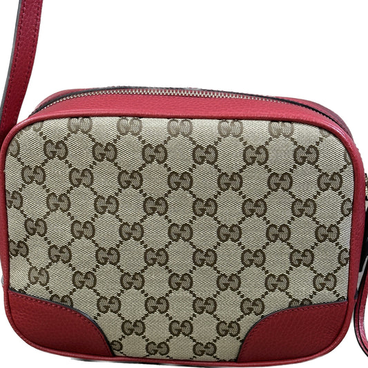 Gucci Bree Crossbody GG Red Leather