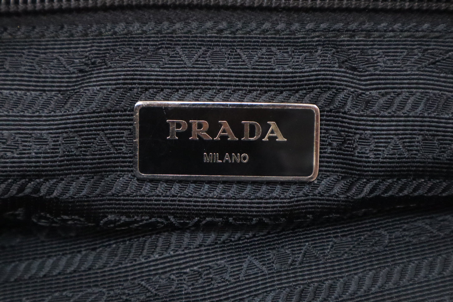 Prada Crossbody in Black Nylon