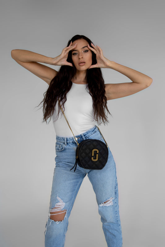 Marc Jacobs The Status round crossbody bag