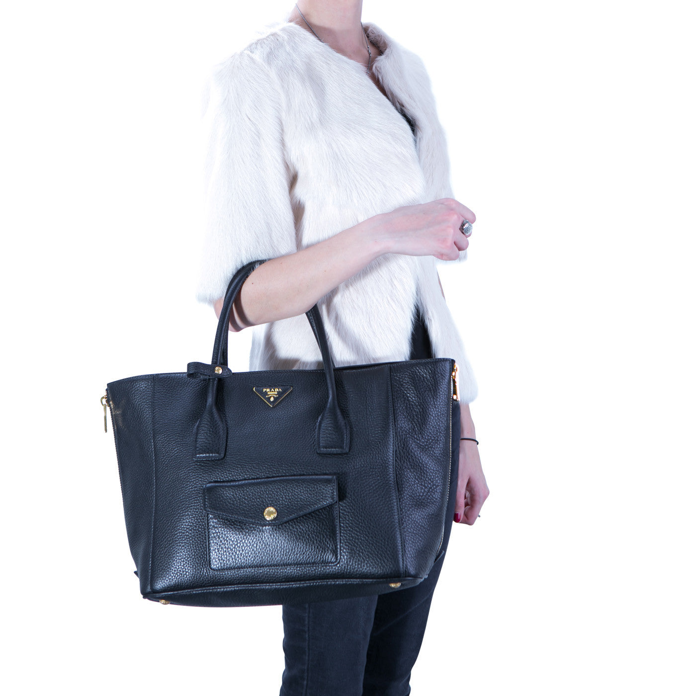 Vit. Daino Twin Pocket Tote Shoulder