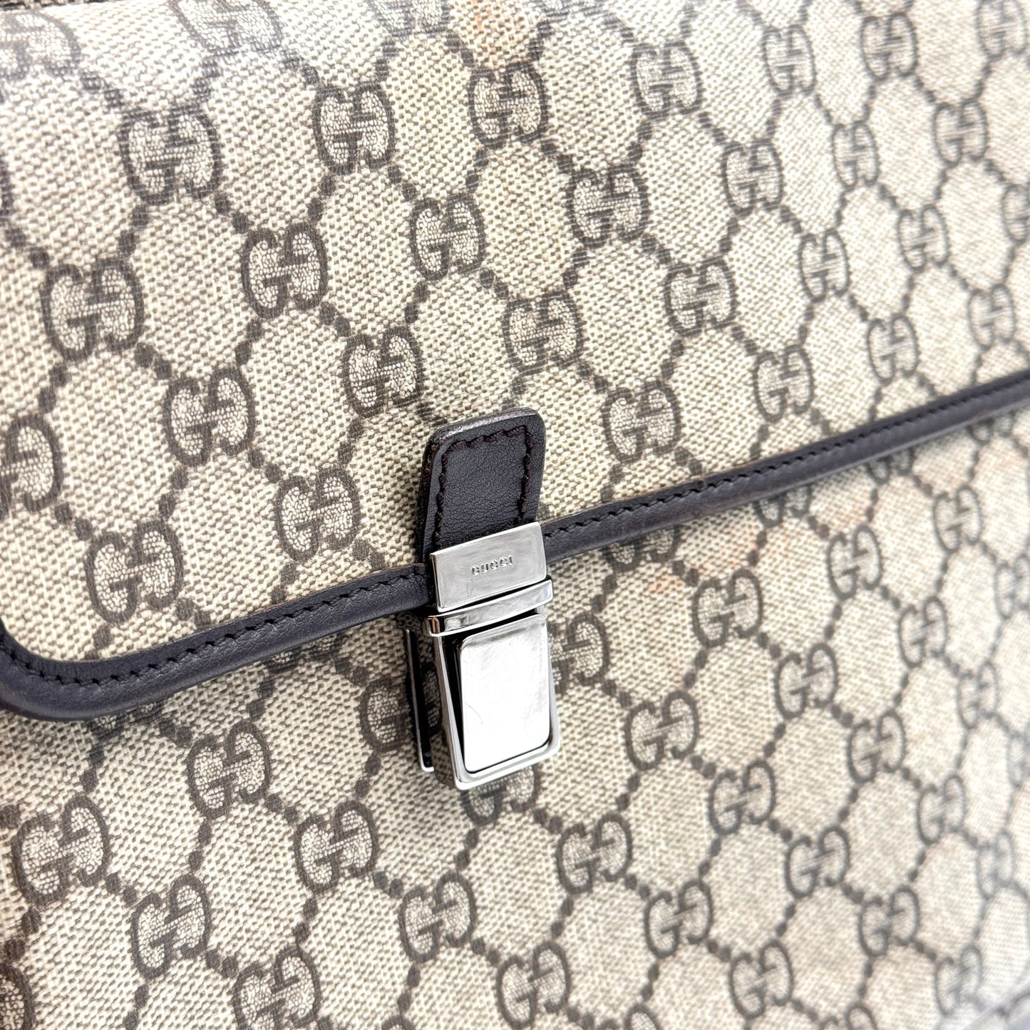 Gucci Unisex Brown Monogram Bag TWS