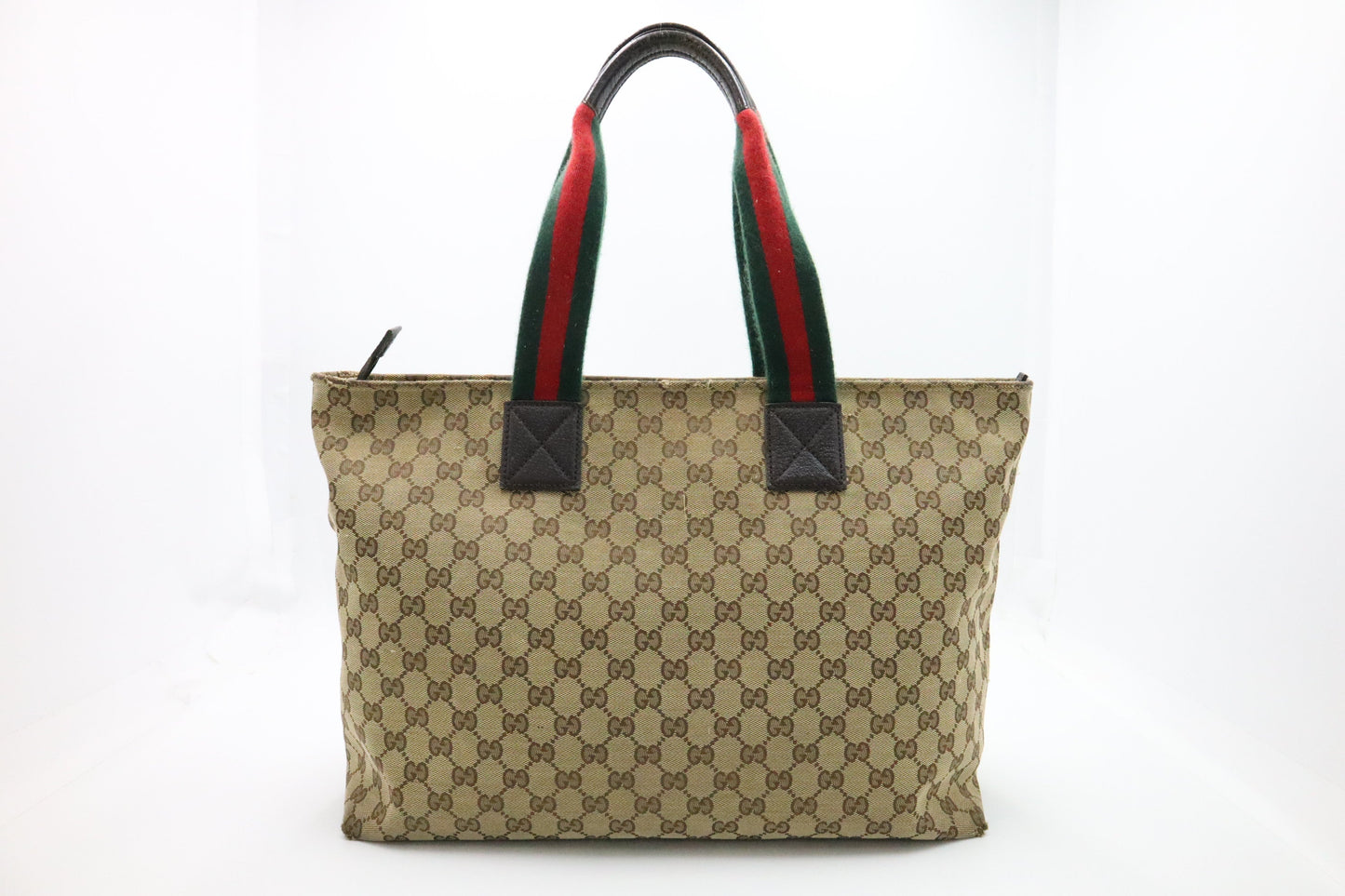 Gucci Sherry Tote Bag in GG Supreme Canvas