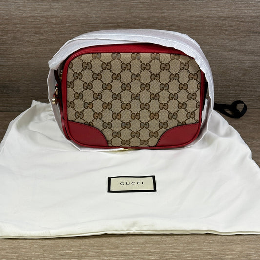 Gucci Bree Crossbody GG Red Leather