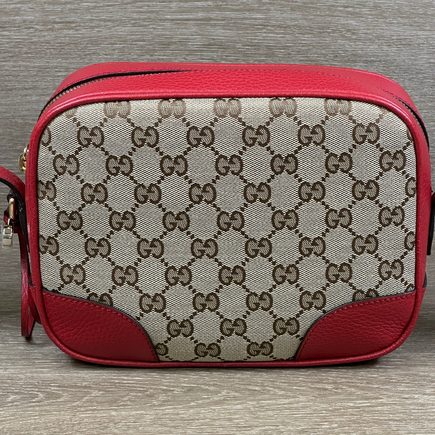 Gucci Bree Crossbody GG Red Leather