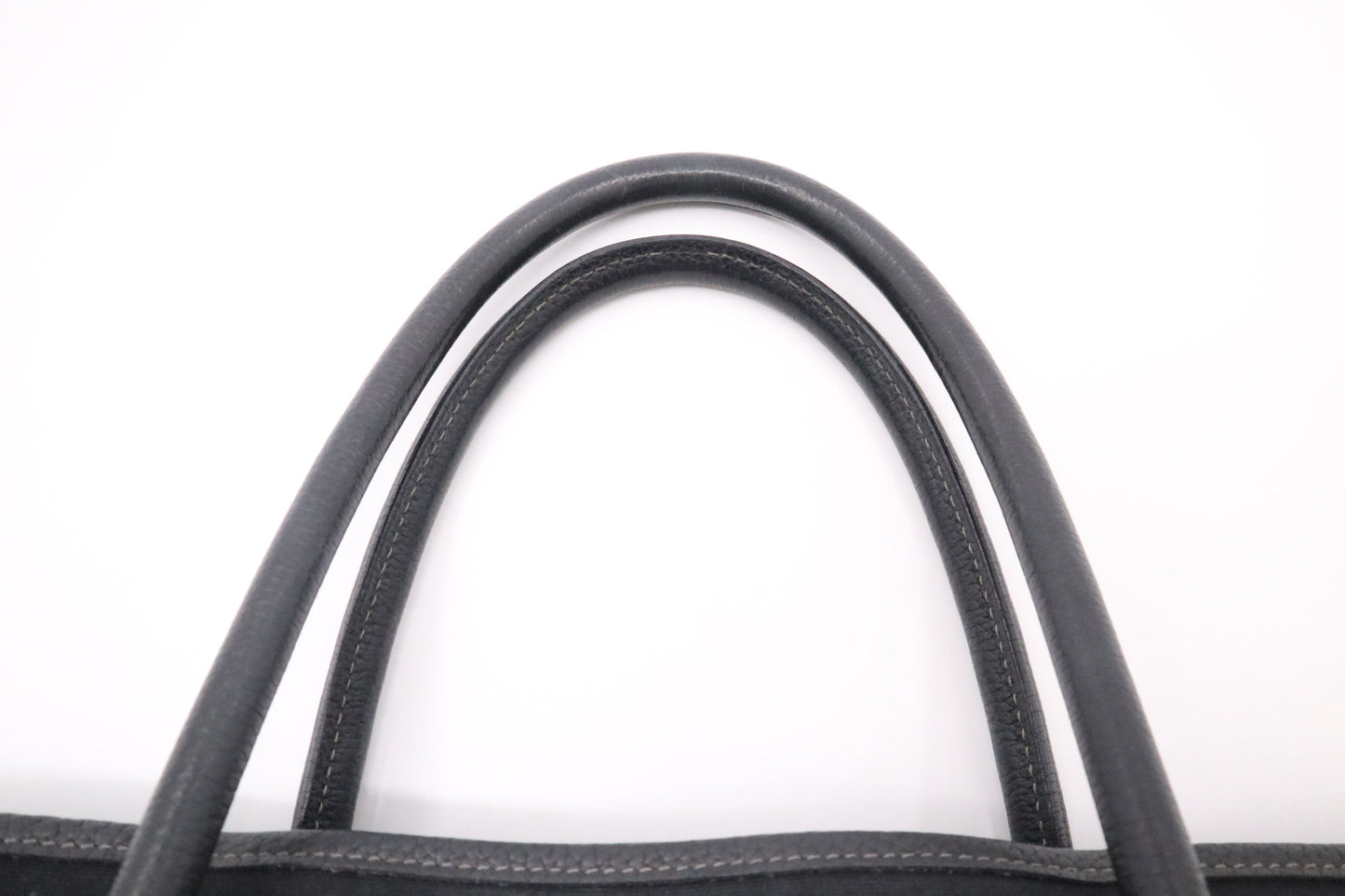 Hermes Garden Party 36 Bag in Black Canvas