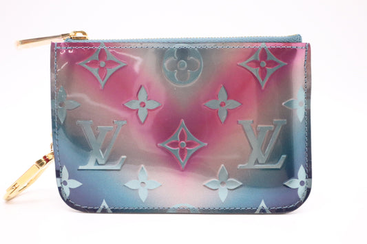 Louis Vuitton Pochette Clés in Degrade Vernis Leather