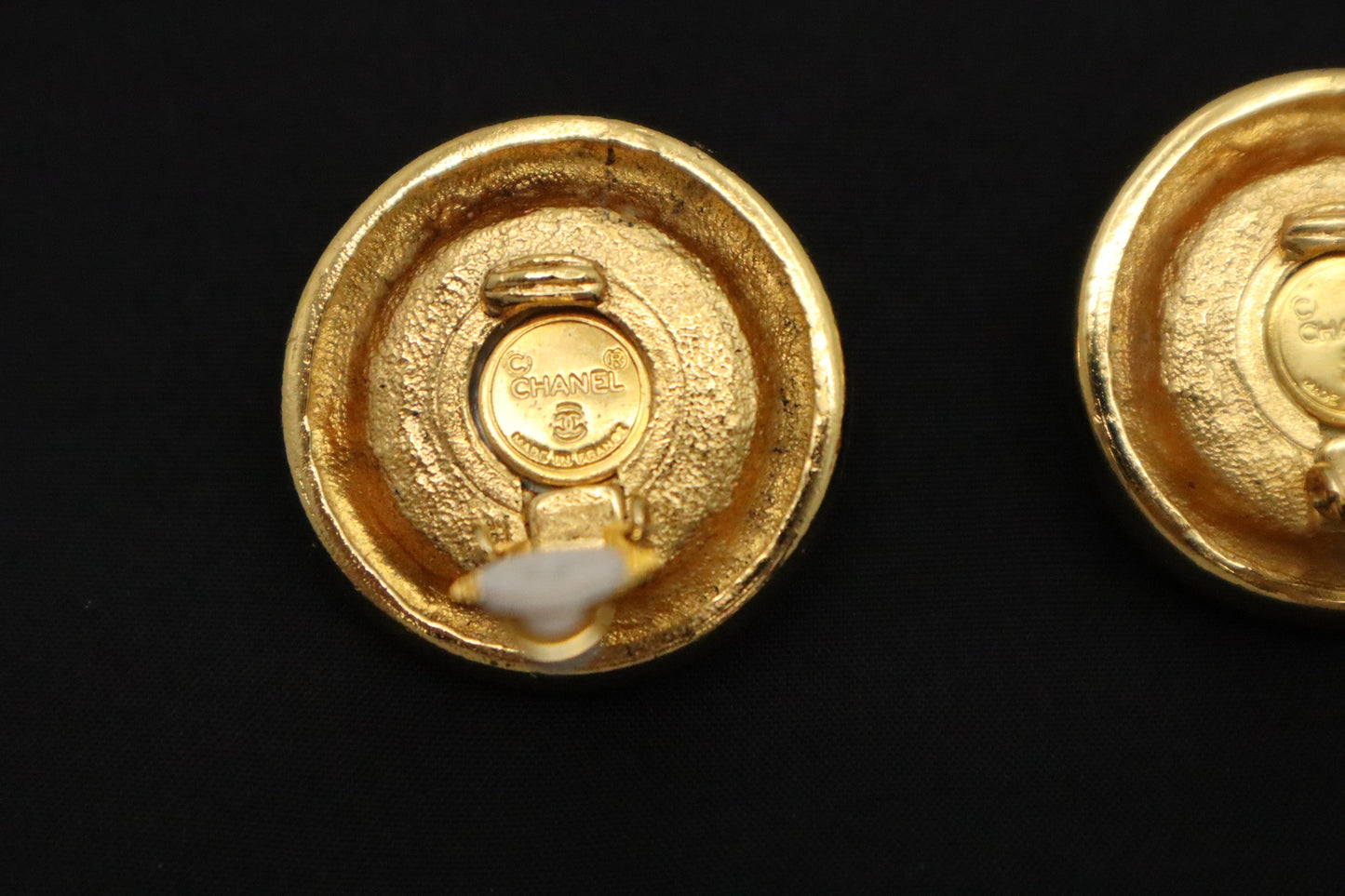 Chanel Clip-On Pearl Earrings