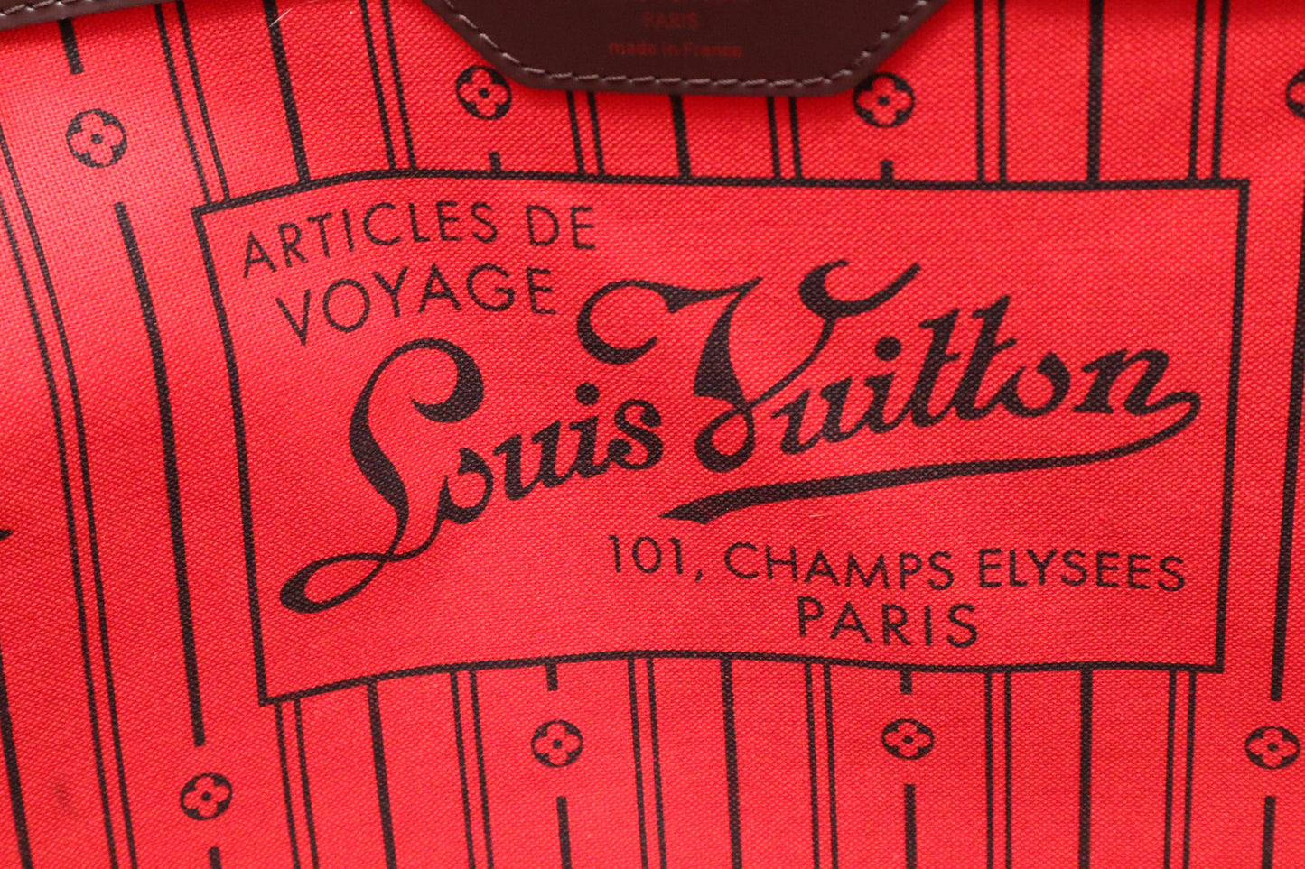Louis Vuitton Neverfull GM in Damier Ebene Canvas