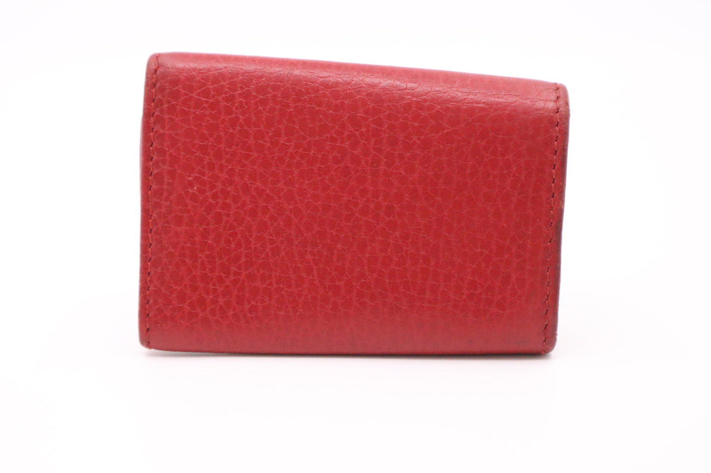 Gucci 6 Key Case in Red Leather