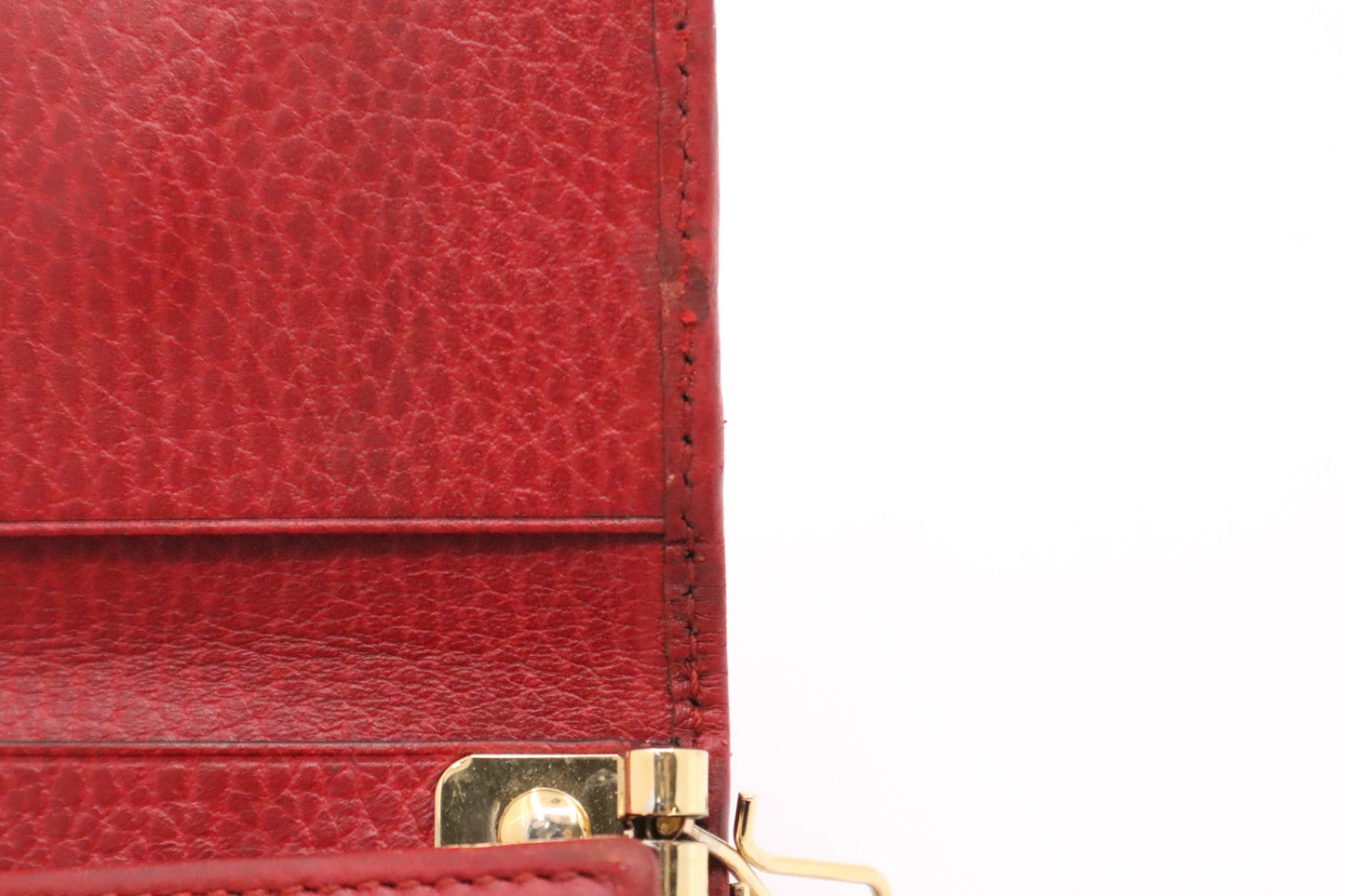 Gucci 6 Key Case in Red Leather