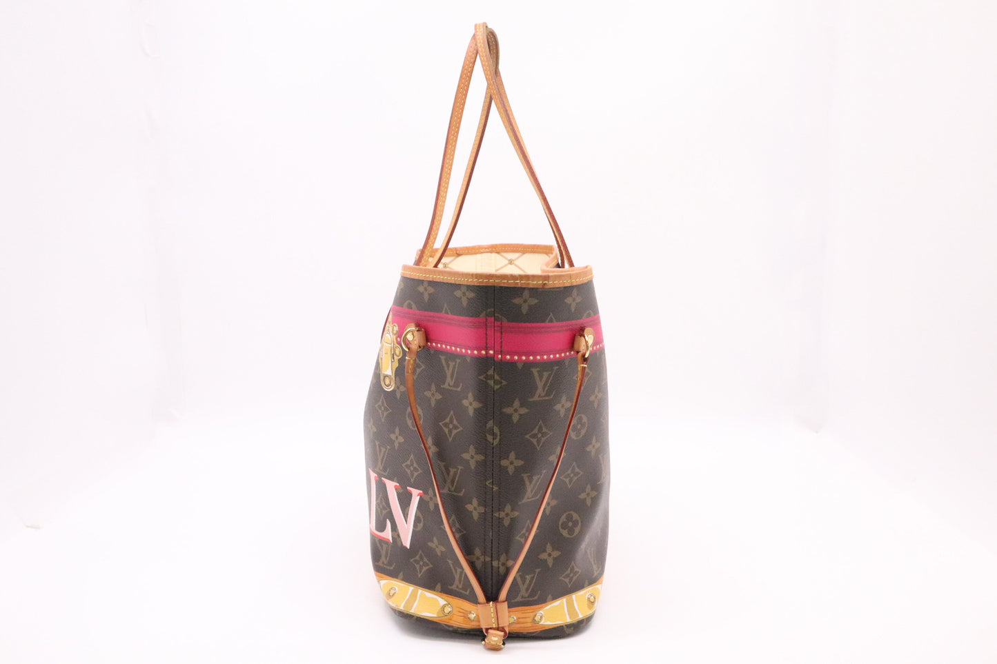 Louis Vuitton Neverfull MM in Summer Trunk Monogram Canvas