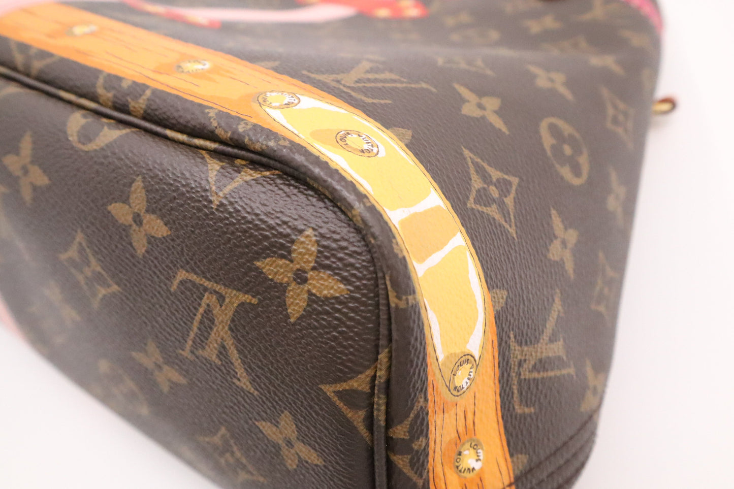 Louis Vuitton Neverfull MM in Summer Trunk Monogram Canvas