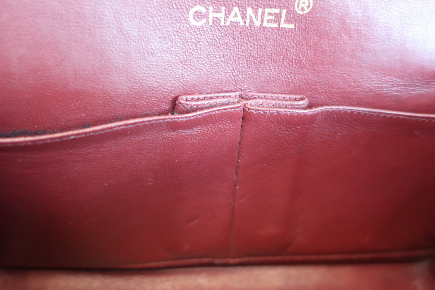 CHANEL/シャネル マトラッセＷフラップチェーンショルダーバッグ ラムスキン ブラック/ゴールド金具 ショルダーバッグ 700070133