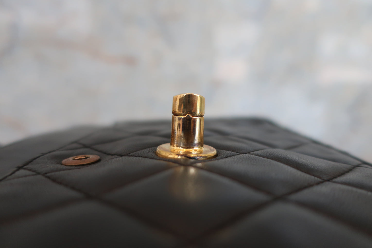 CHANEL/シャネル パリ限定マトラッセダブルフラップチェーンショルダーバッグ ラムスキン ブラック/ゴールド金具 ショルダーバッグ 700070088