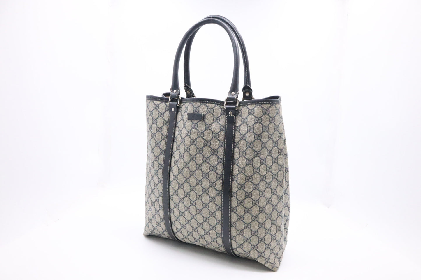 Gucci Tote in Navy GG Supreme Canvas