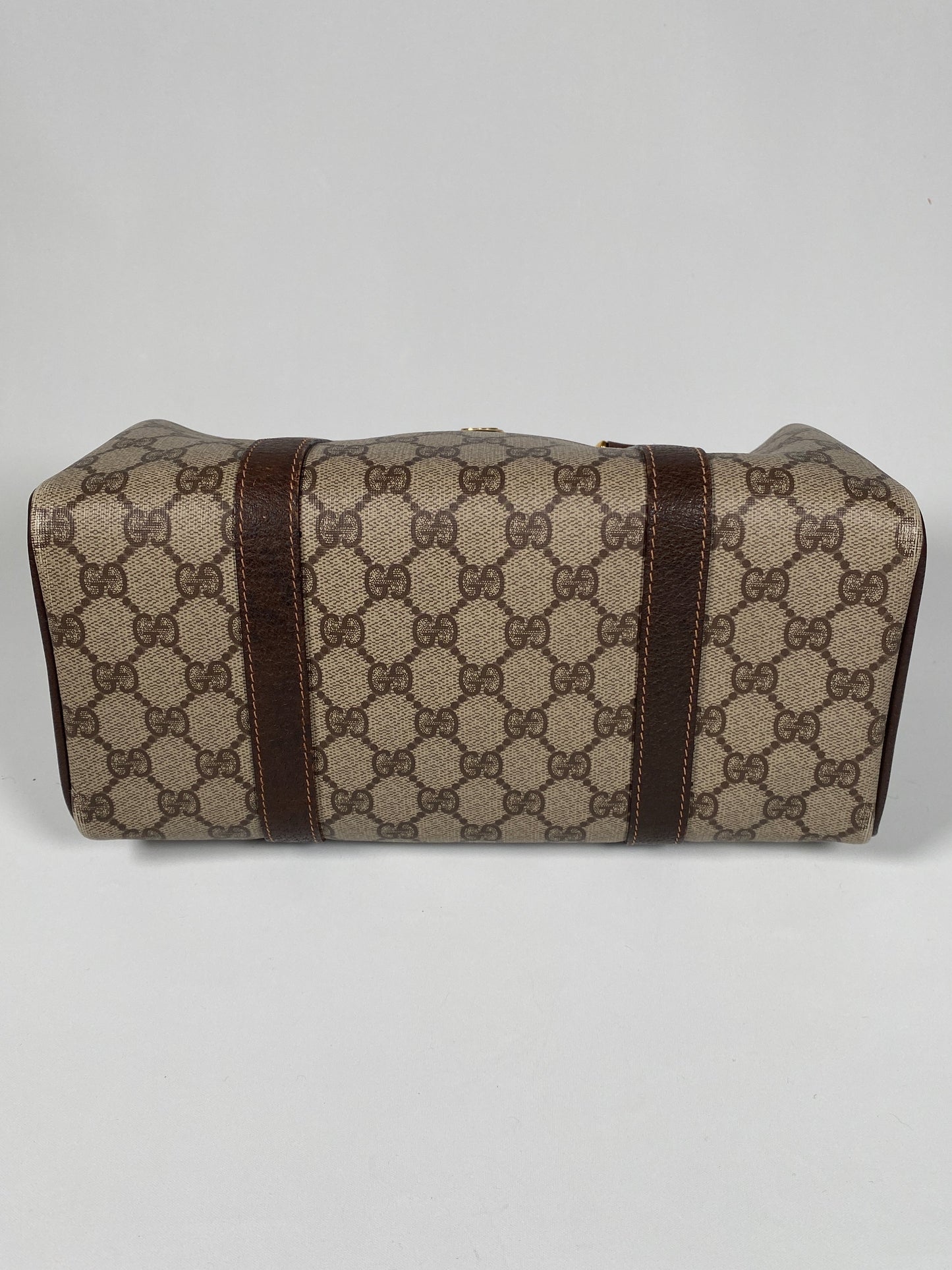GUCCI - GG SUPREME CANVAS SMALL BOSTON BAG - VINTAGE