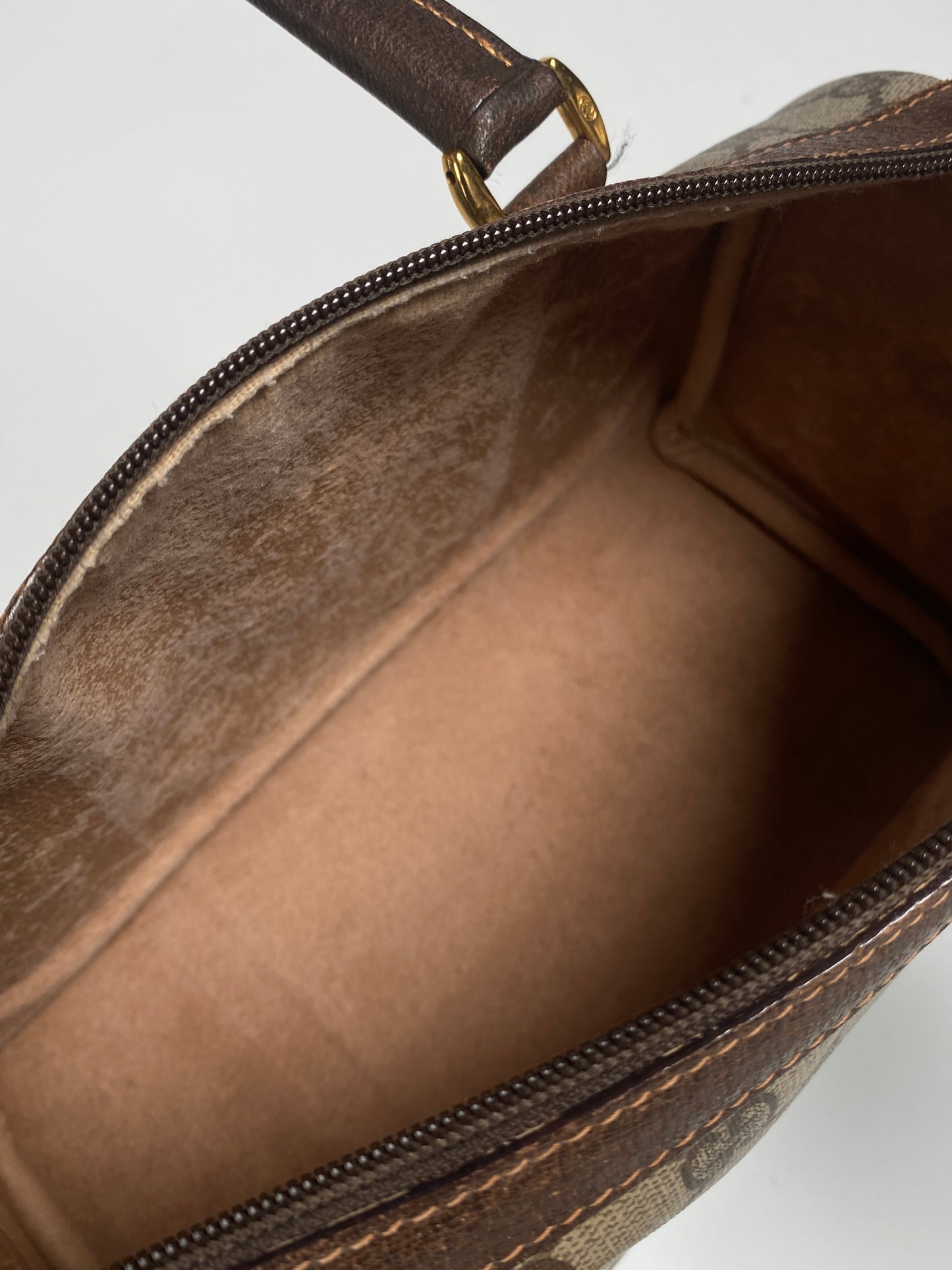 GUCCI - GG SUPREME CANVAS SMALL BOSTON BAG - VINTAGE