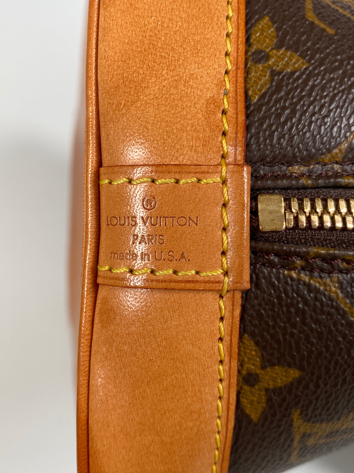 LOUIS VUITTON - ALMA PM VINTAGE HANDBAG MONOGRAM CANVAS - YR 1998