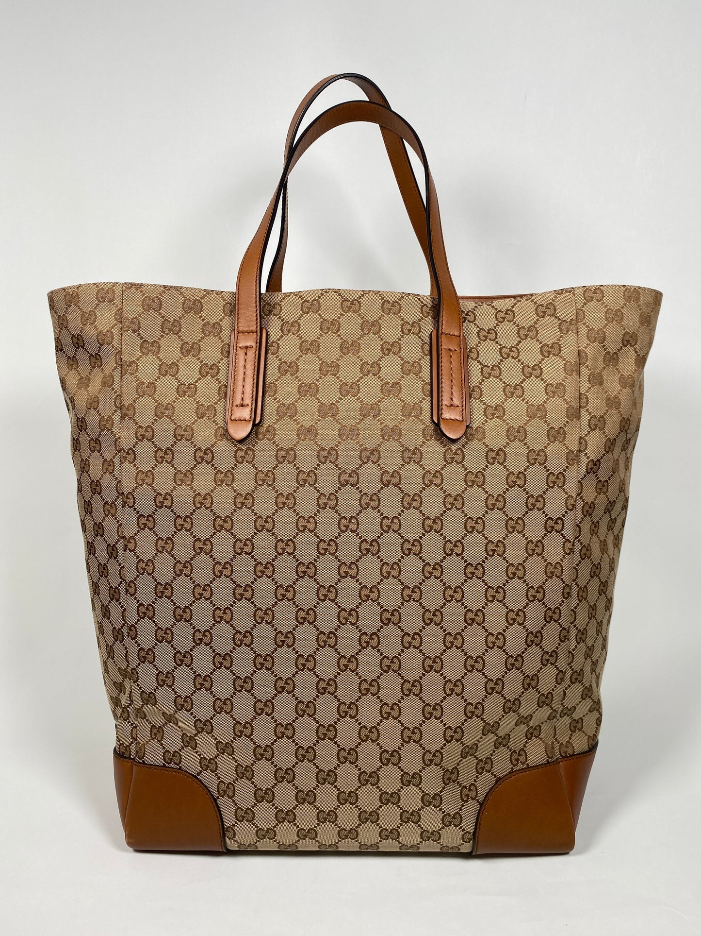 GUCCI - ORIGINAL GG CANVAS TALL TOTE