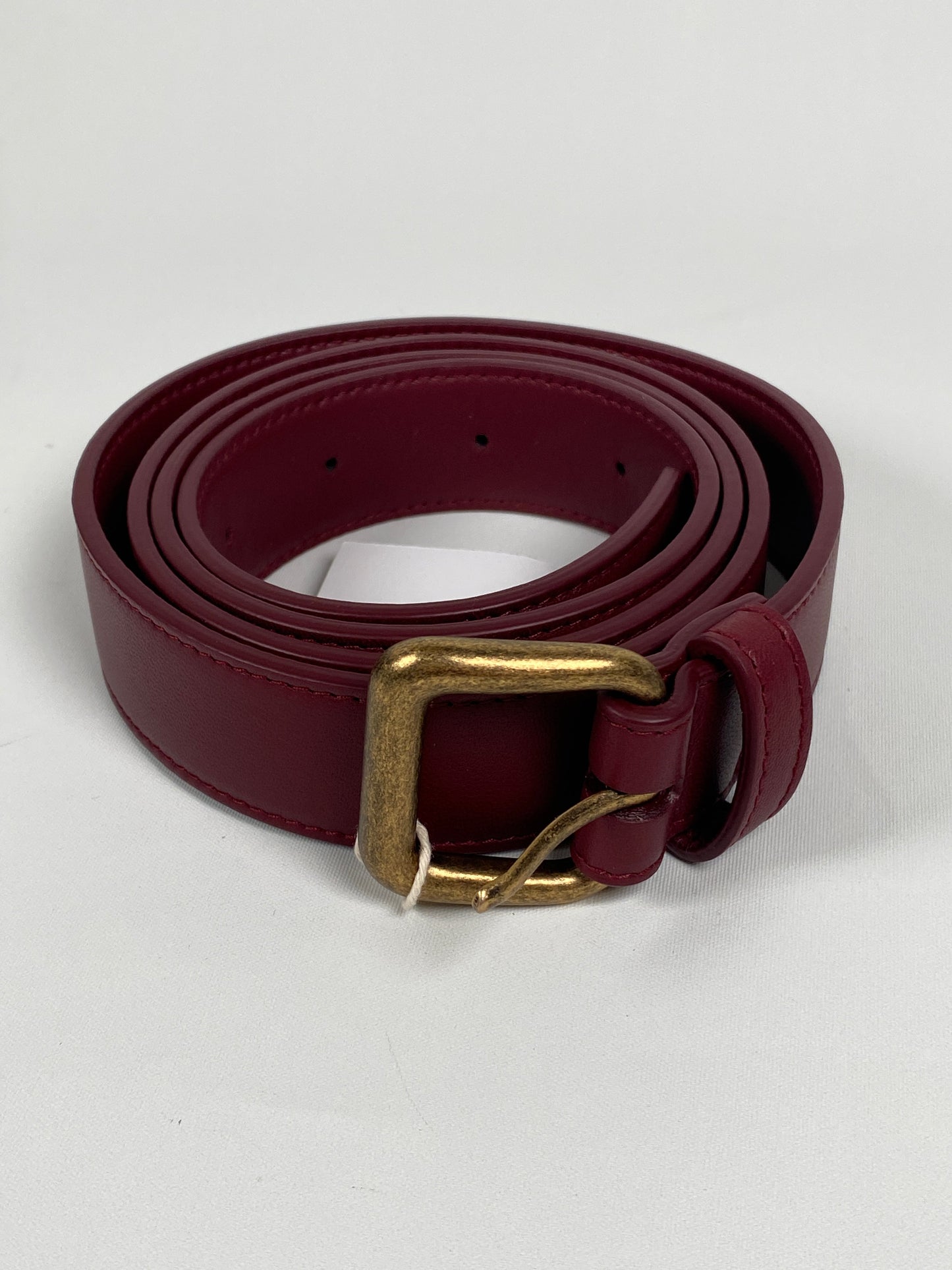 BOTTEGA VENETA - INTRECCIATO WEAVE BELT BAG MAROON - NEW WITH TAGS